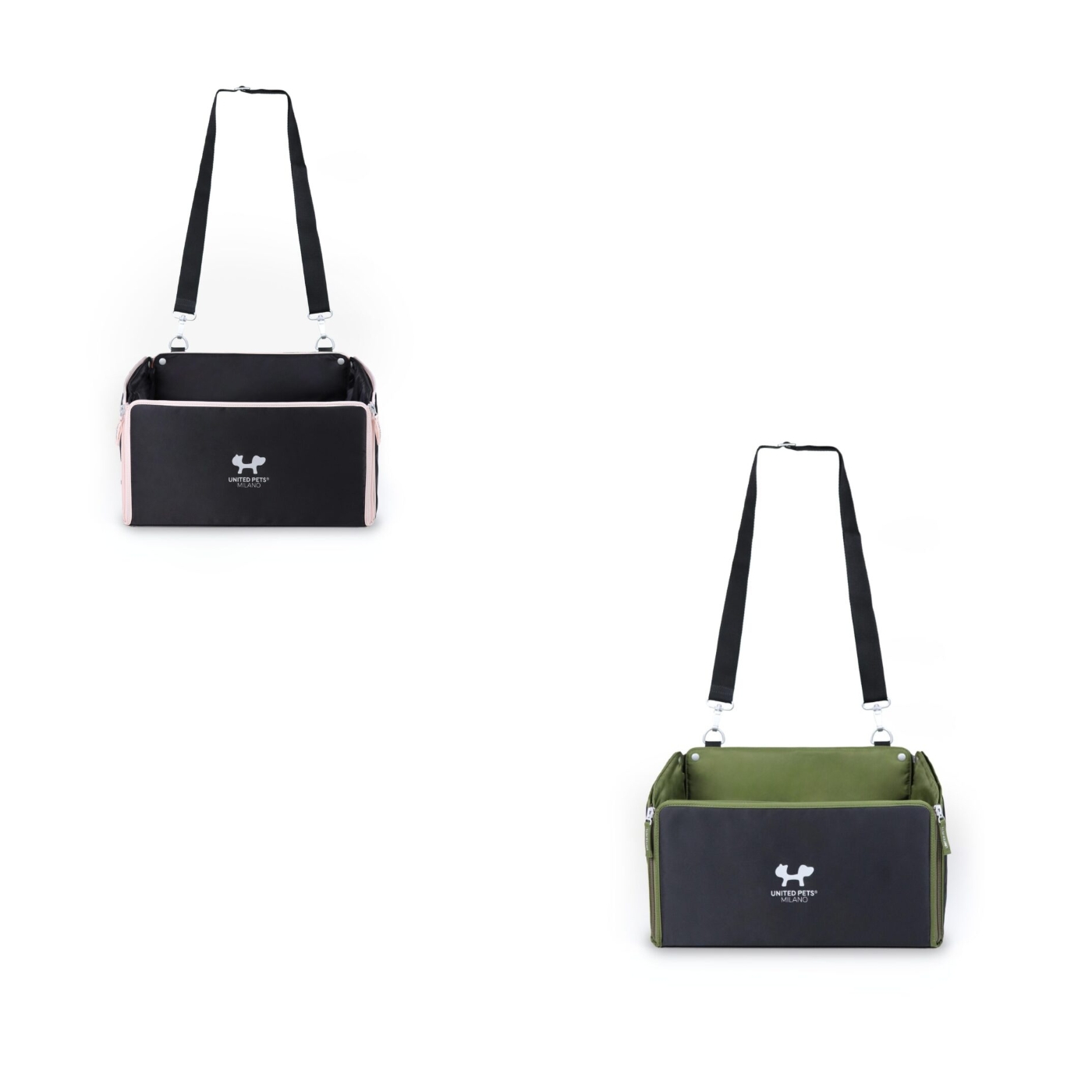 United Pets® Seggiolino per Automobile per Cani 0 - 15 Kg Car Box ECO Urban Pet 0 - 15 Kg
