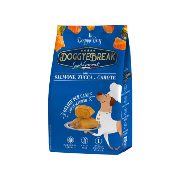DoggyeBag® Doggyebreak con Salmone Zucca e Carote per Cani