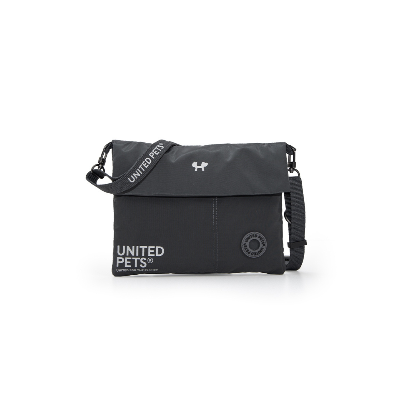 United Pets® Pochette con Tracolla Linea CityLife Nero