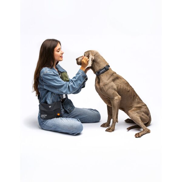 United Pets® Pochette con Tracolla Linea CityLife Nero