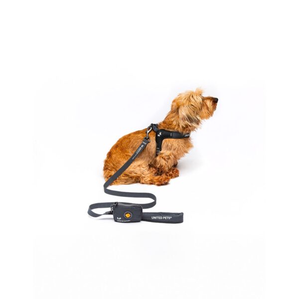 United Pets® Pettorina per Cani Aggancio Rapido Linea CityLife Grigio Antracite