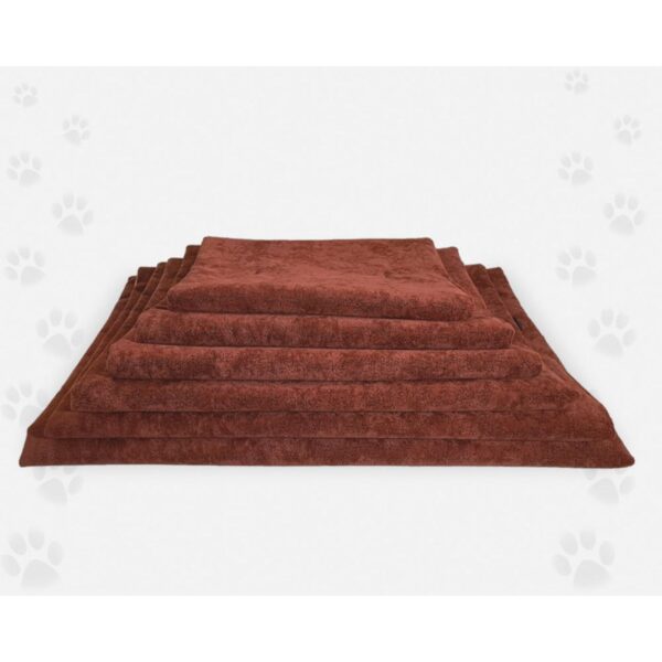 Nasonero Tappetino per Animali h.1 cm Double Face Mattone / Beige