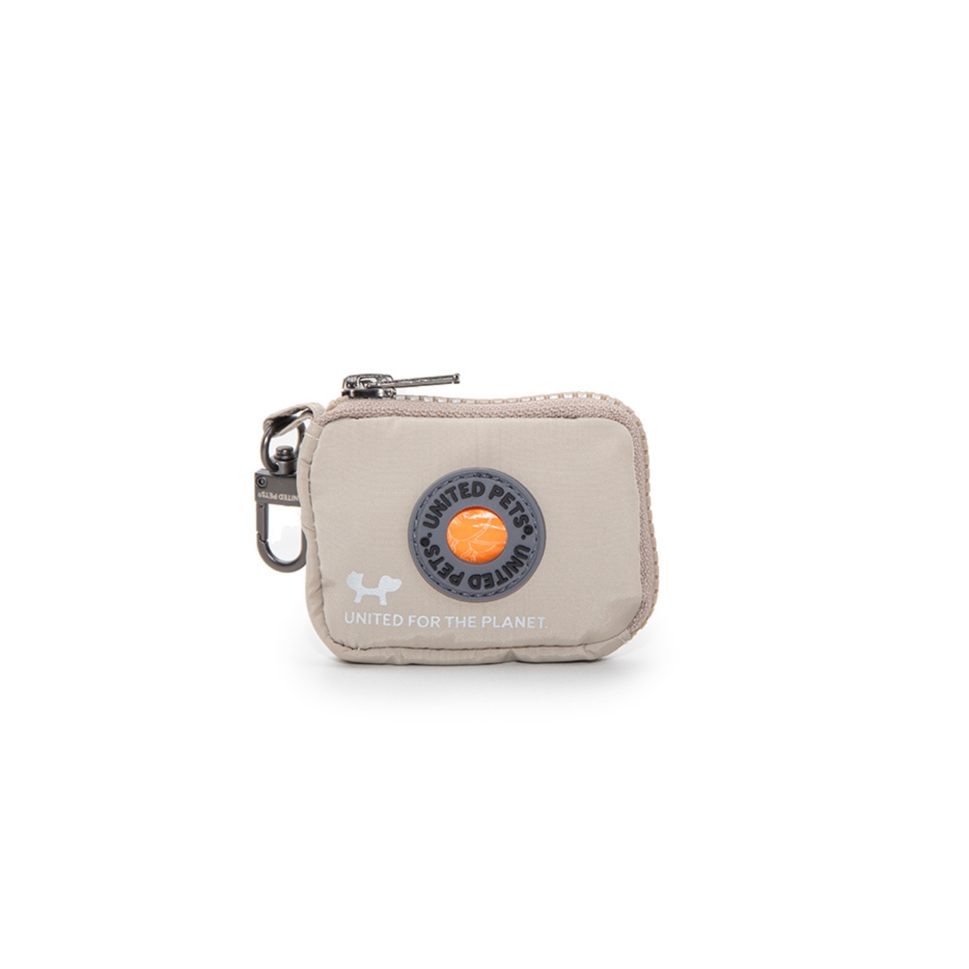 united pets® portasacchetti igienici per cani linea citylife con ricarica beige