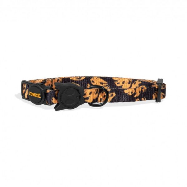 Zee.Cat Collare per Gatti Regolabile Farm Rio Bossa Banana 20 - 30 cm