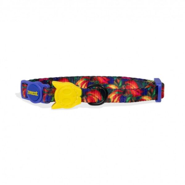 Zee.Cat Collare per Gatti Regolabile Farm Rio Samba 20 - 30 cm