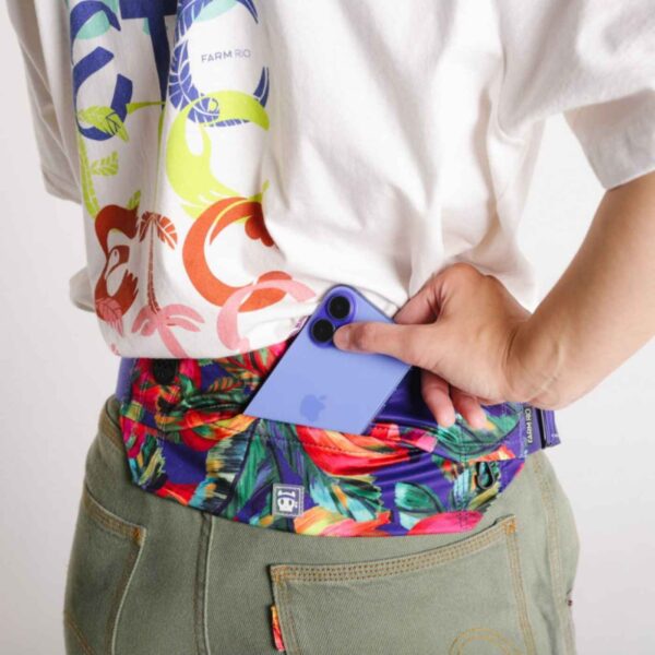 Zee.Dog Cintura da Running Farm Rio Samba con Guinzaglio Zee.Run Belt