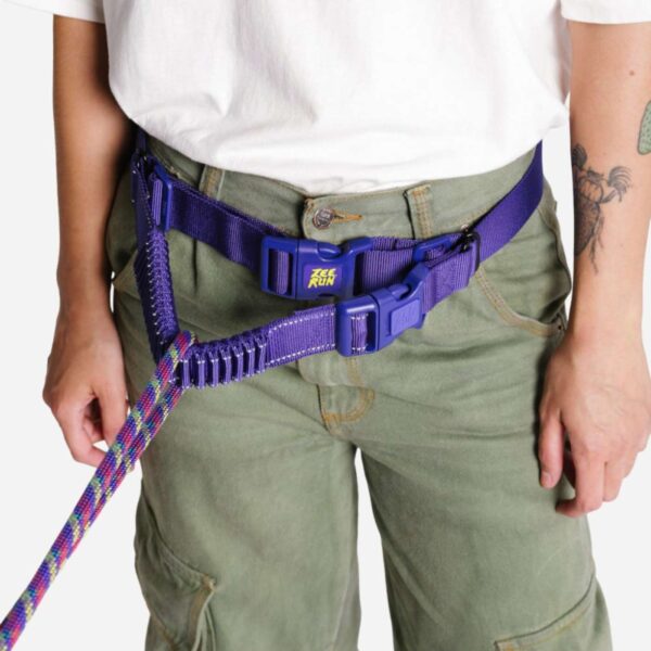 Zee.Dog Cintura da Running Farm Rio Samba con Guinzaglio Zee.Run Belt