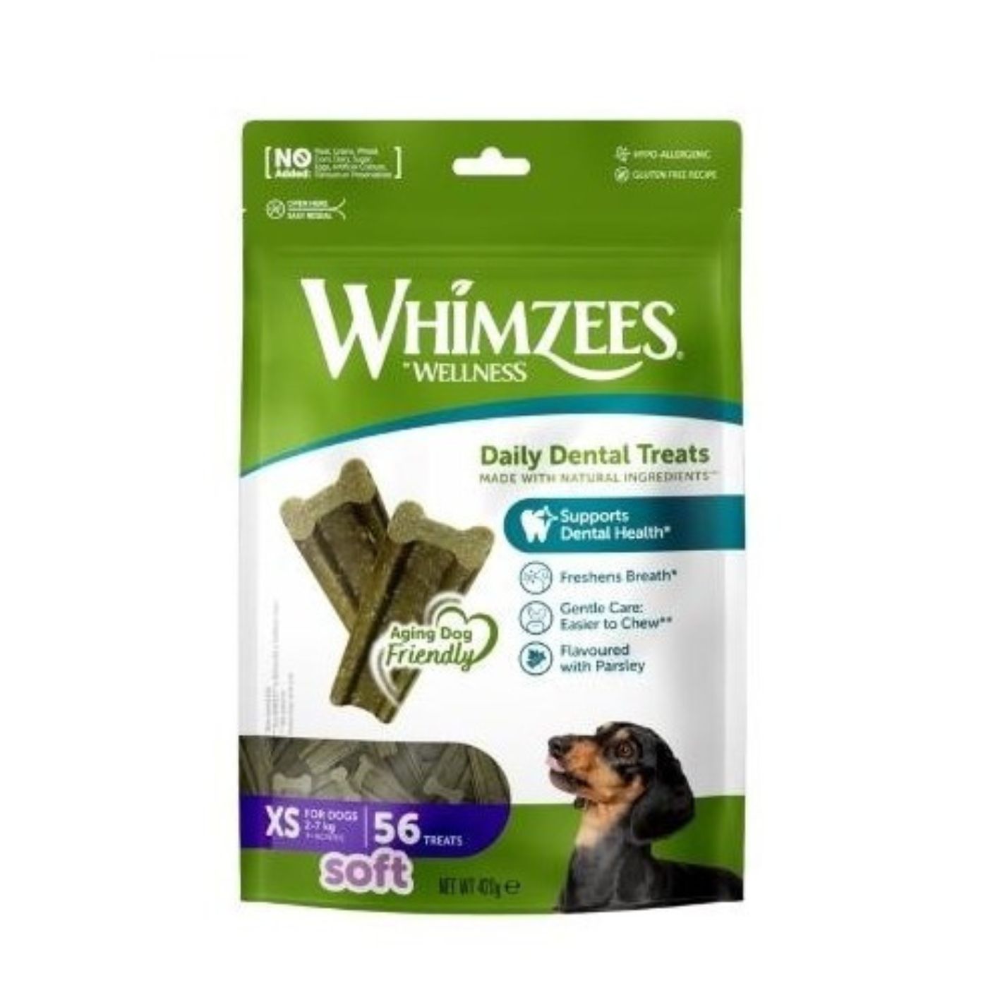 Whimzees Soft Snack Dentale per Cani Vegetale