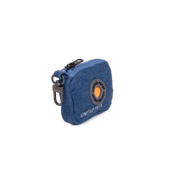 United Pets Portasacchetti Igienici per Cani Linea CityLife con Ricarica Blue Jeans