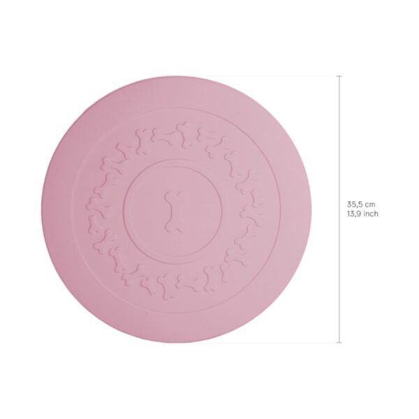 United Pets Tappetino Sottociotola PLATE Ø 35,5 cm Rosa Antico