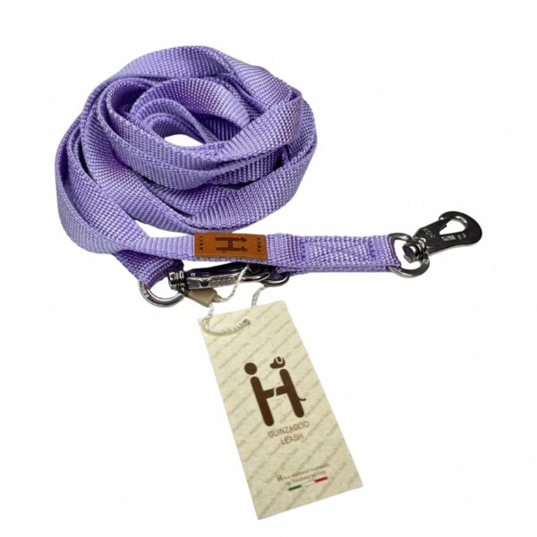 Haqihana Guinzaglio per Cani in Nylon Lavanda