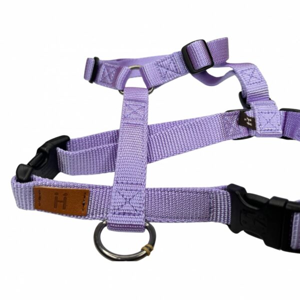 Haqihana Pettorina ad H per Cani Lavanda in Nylon