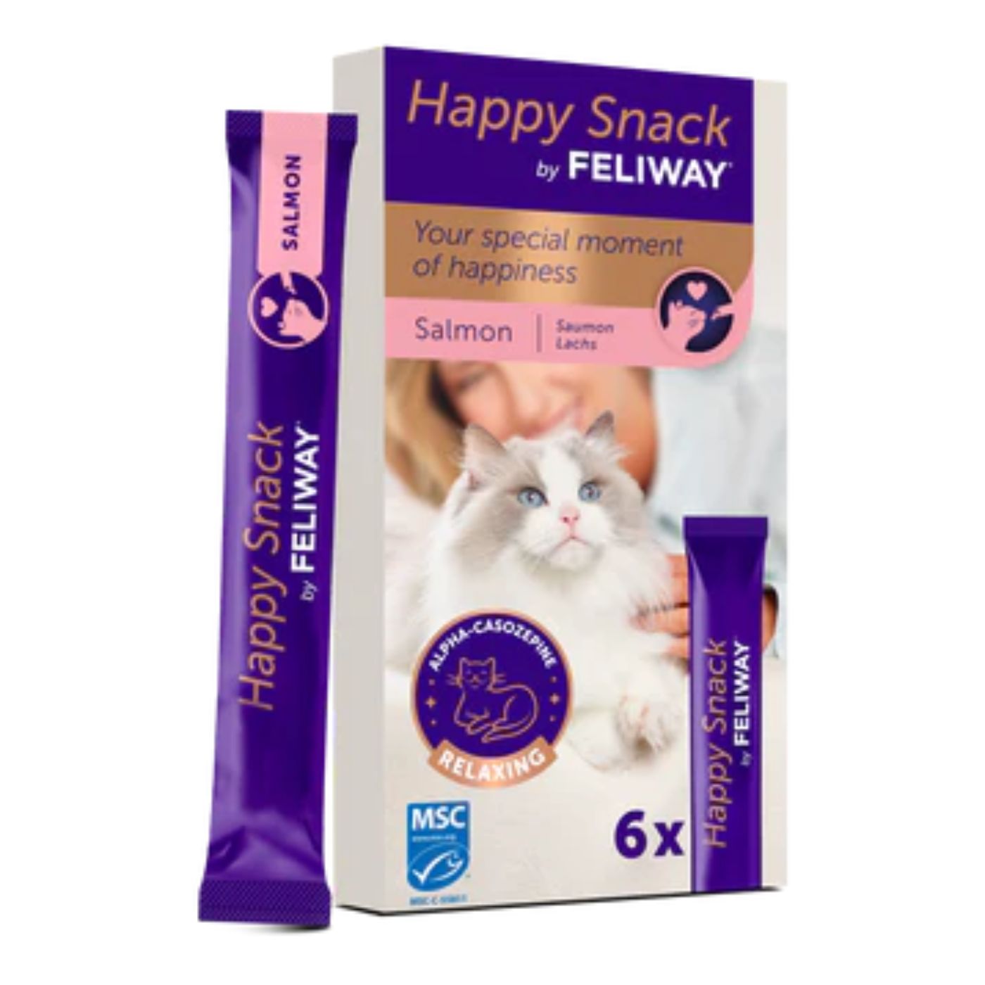 Feliway® Happy Snack per Gatti al Salmone 15 g