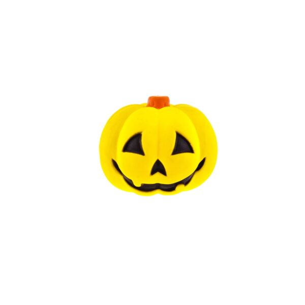 Ferribiella Halloween Gioco per Cani Palline in Lattice 7,5 cm Assortite - Zucca