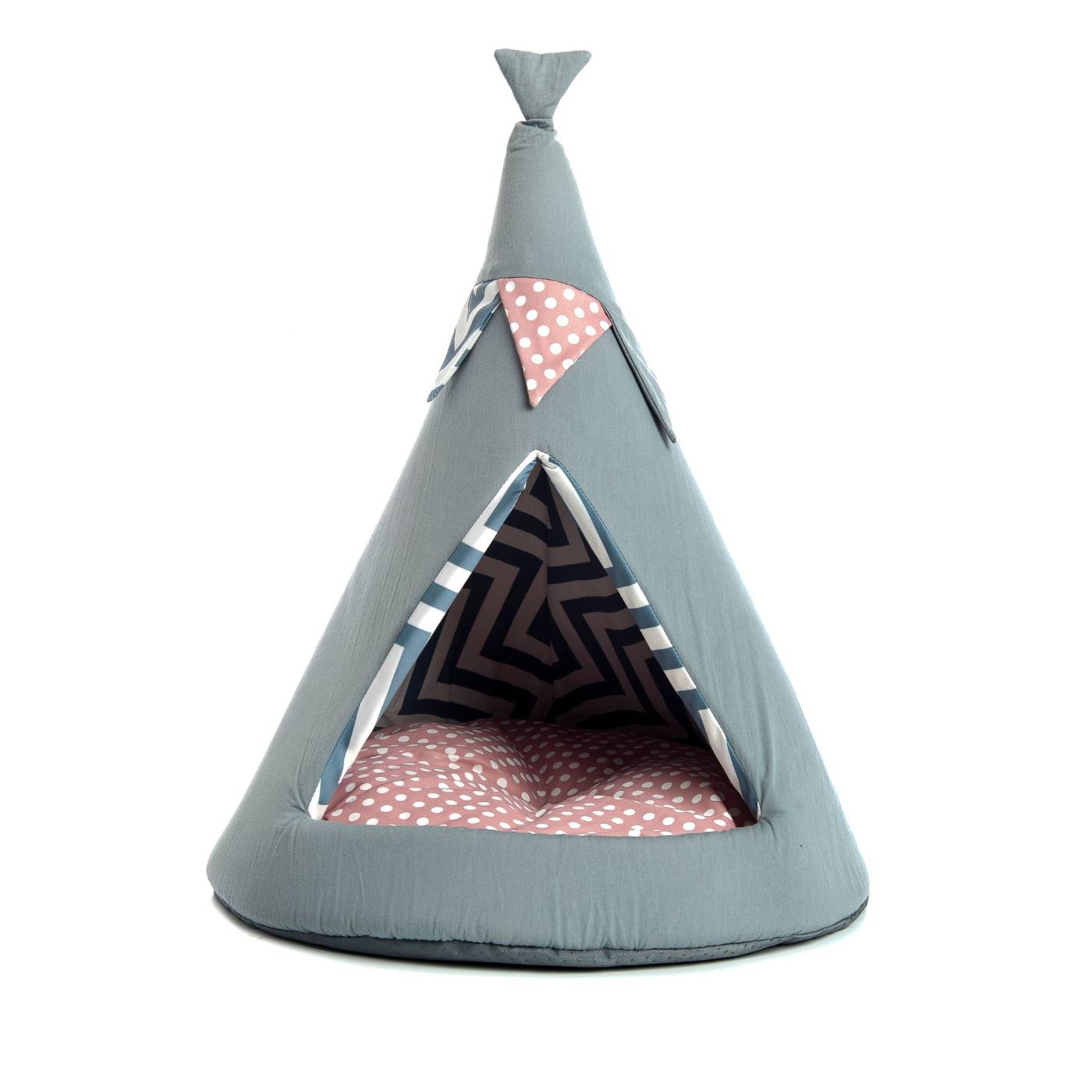 Ferribiella Cuccia a Tenda per Cani e Gatti Tendotto diam. 42 cm x h.52 cm