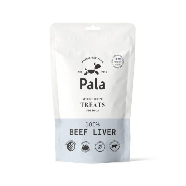 Pala Snack per Cani 100% Fegato di Manzo Monoproteici 100 g