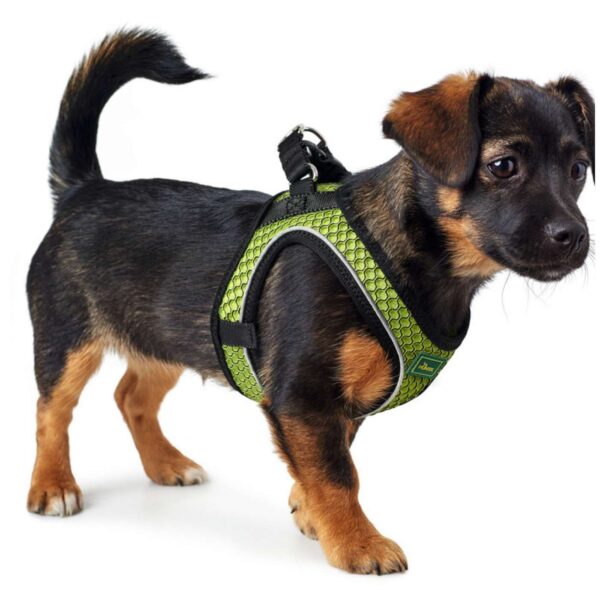 Hunter Pettorina per Cani Hilo Comfort Giallo Limone Riflettente