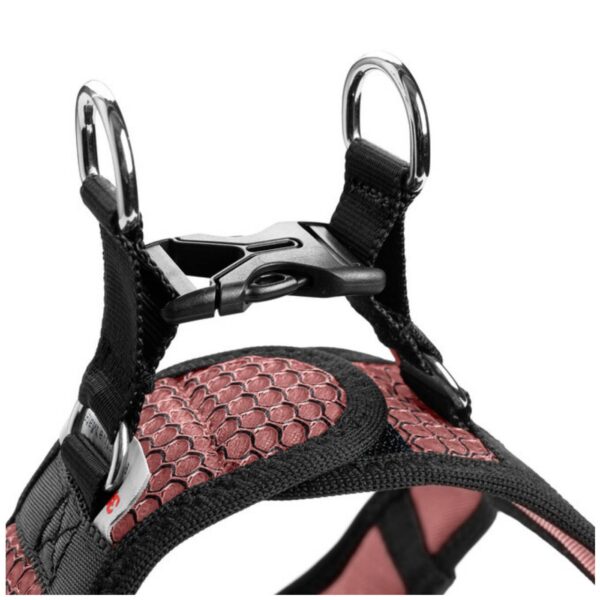 Hunter Pettorina per Cani Hilo Comfort Rosa Antico Riflettente
