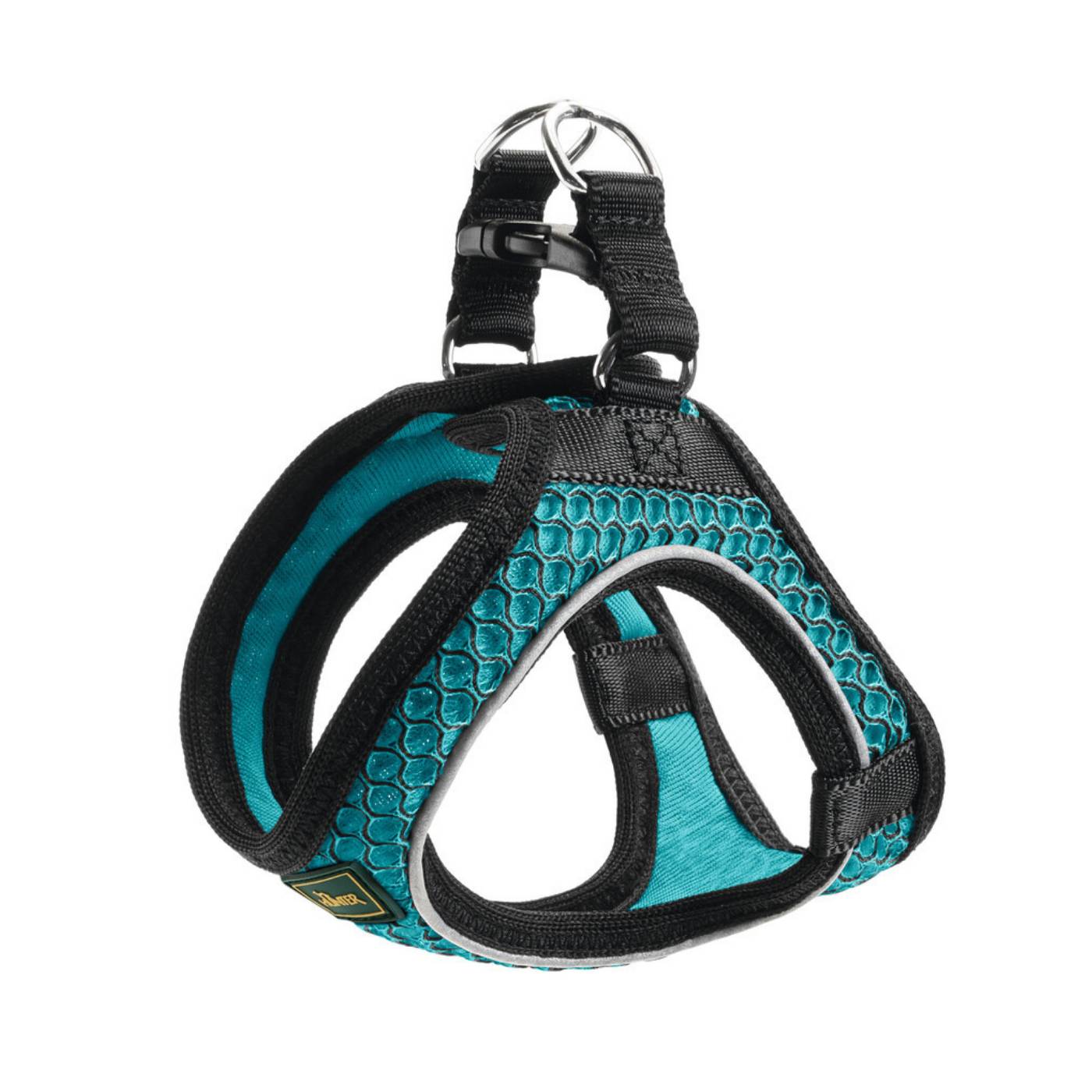 Hunter Pettorina per Cani Hilo Comfort Turchese Riflettente