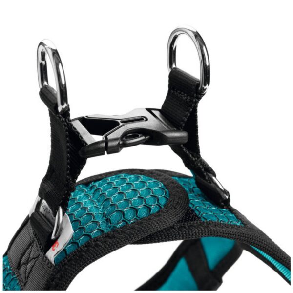 Hunter Pettorina per Cani Hilo Comfort Turchese Riflettente