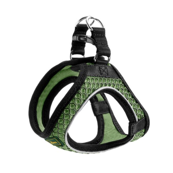 Hunter Pettorina per Cani Hilo Comfort Verde Chiaro Riflettente