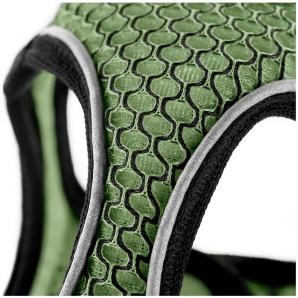 Hunter Pettorina per Cani Hilo Comfort Verde Chiaro Riflettente