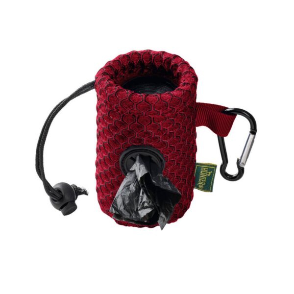 Hunter Porta Sacchetti Igienici per Cani Hilo Rosso 9,5 x 5 cm