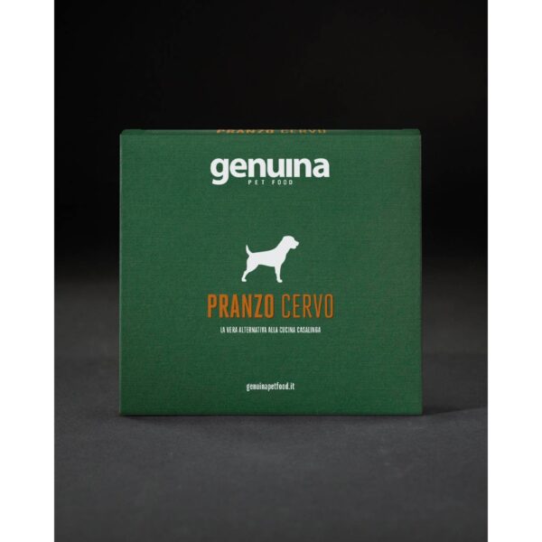 Genuina Natural Pet Food Pranzo Cervo per Cani