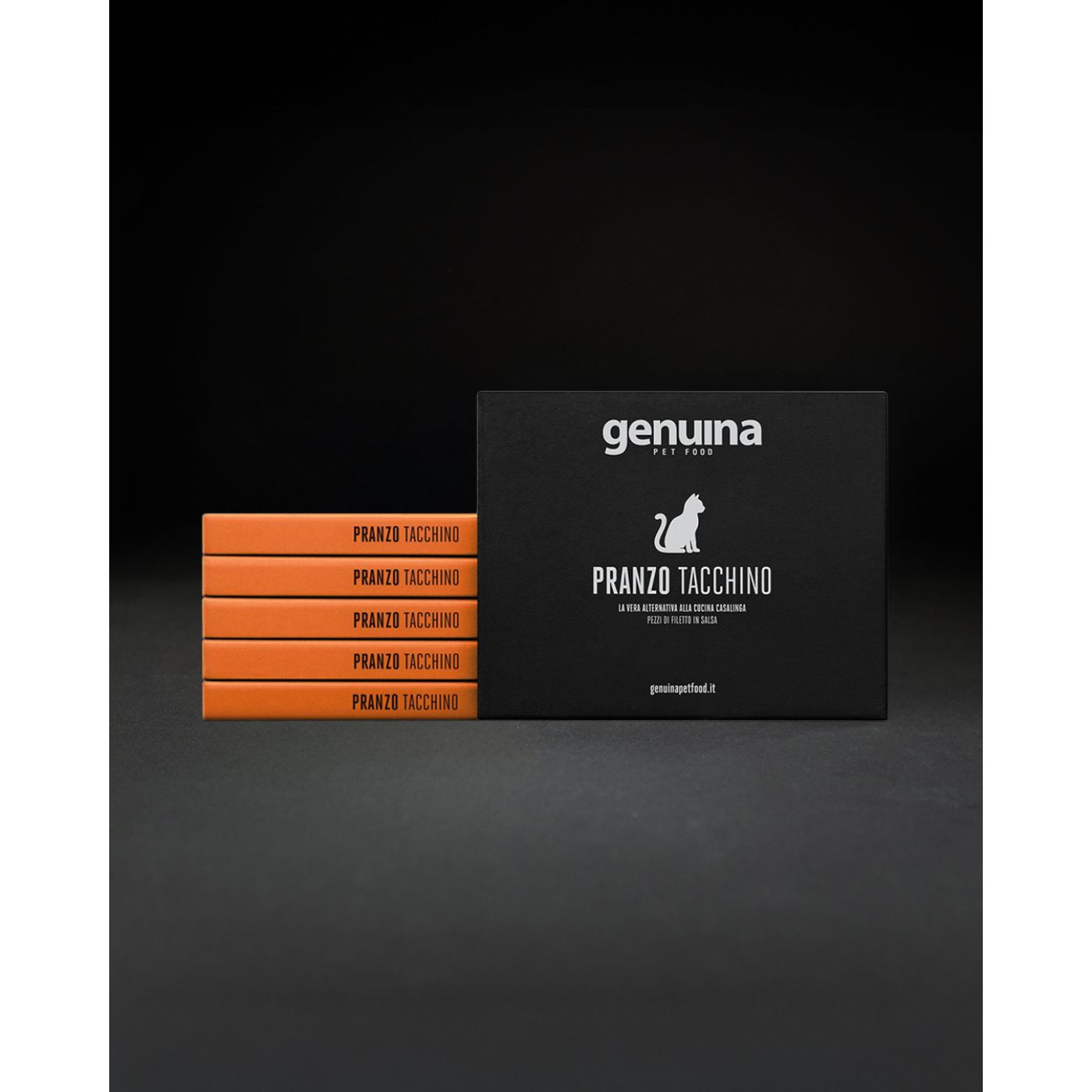 Genuina Natural Pet Food Pranzo Tacchino in Salsa per Gatti 85 g