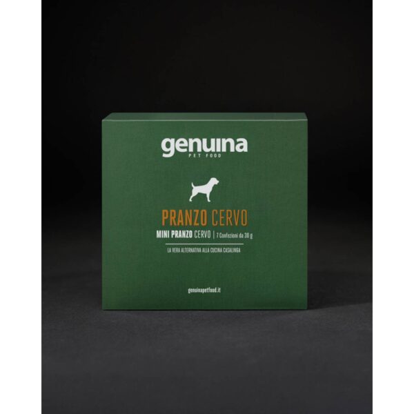 Genuina Natural Pet Food Pranzo Cervo per Cani