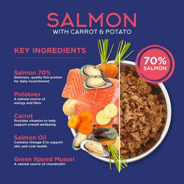 Fish4Dogs Multipack Finest Complete Umido Pesce e Verdure per Cani Adulti 6 Lattine da 395 g
