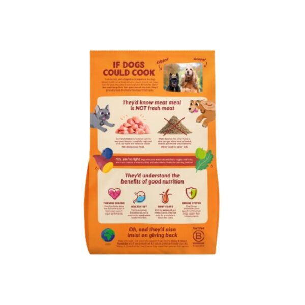 sacco 700 g crocchetta piccola s edgard & cooper pollo per cani adulti