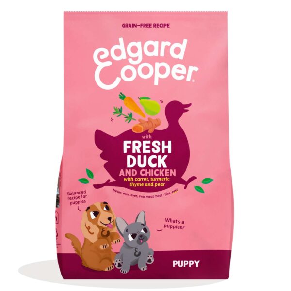 Edgard & Cooper Anatra e Pollo per Cuccioli Puppy