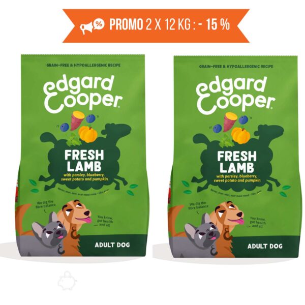 edgard & cooper agnello per cani adulti