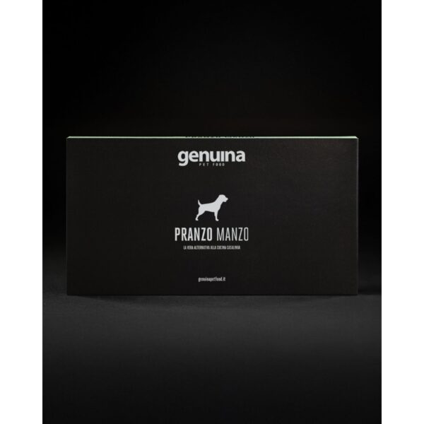 1 pz x 200 g pranzo manzo per cani genuina natural pet food