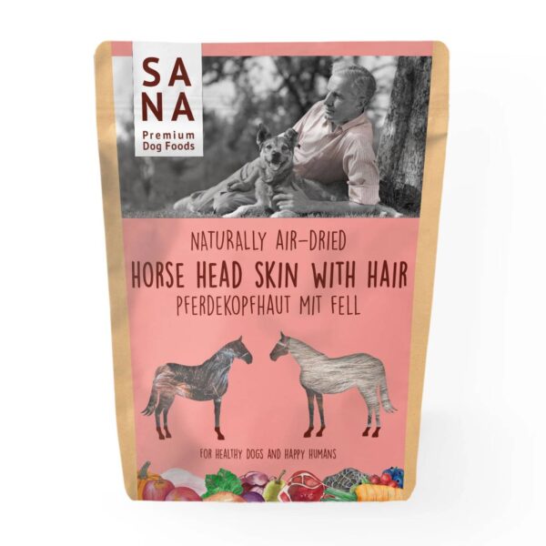 Sanadog Snack per Cani Pelle di Cavallo con Pelo Masticativo Naturale