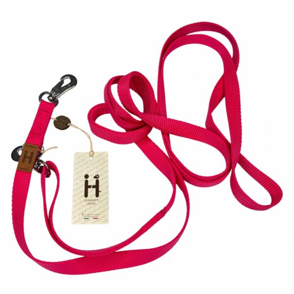 Haqihana Guinzaglio per Cani in Nylon Neon Bubblegum