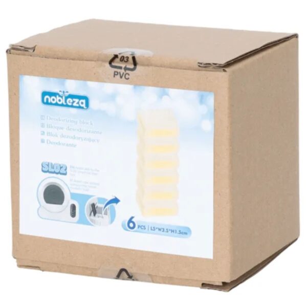 Deodorante Compatibile con Lettiera Autopulente Smart per Gatti Modello SL02 6 Pezzi