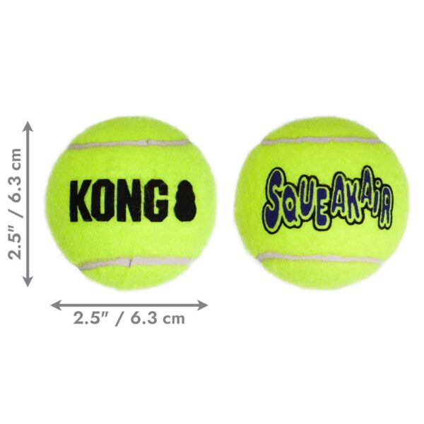 Kong Air Squeaker Tennis Ball Gioco per Cani Palla da Tennis