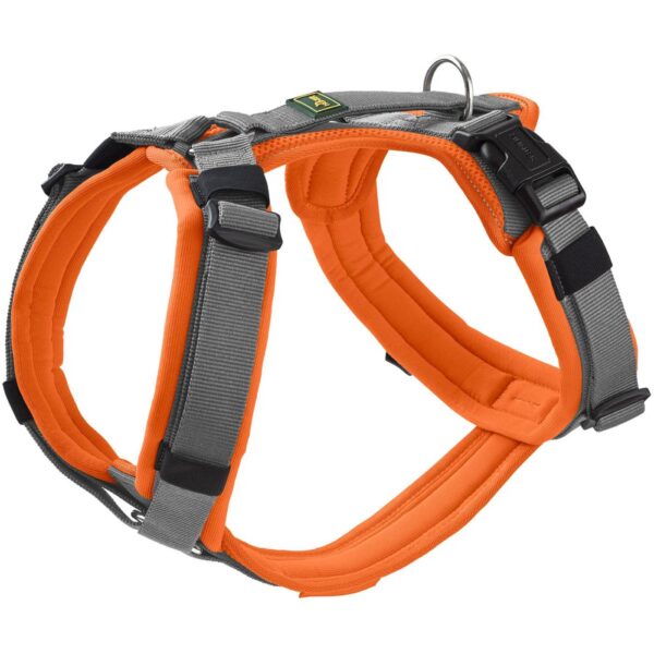 Hunter Pettorina per Cani Maldon Up Arancione/Grigio Riflettente