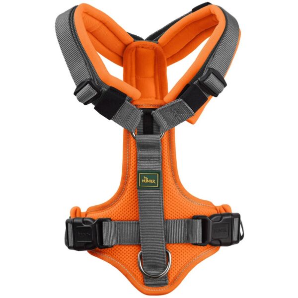 Hunter Pettorina per Cani Maldon Up Arancione/Grigio Riflettente