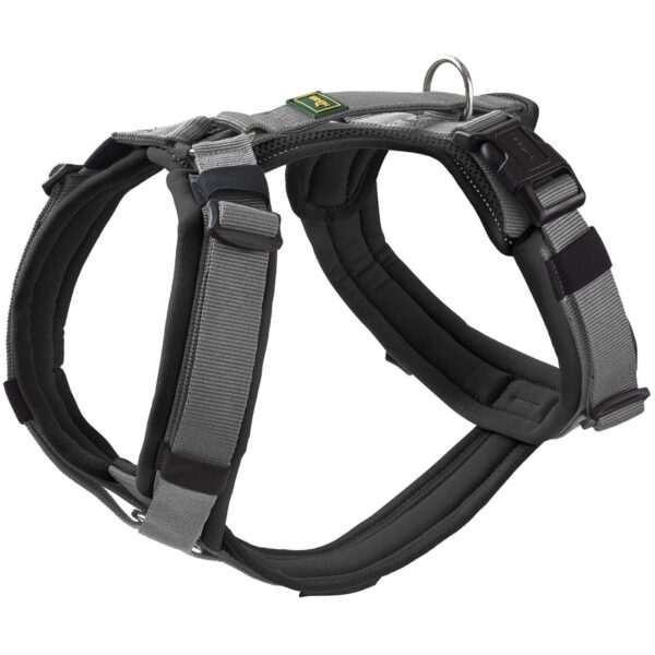Hunter Pettorina per Cani Maldon Up Nero/Grigio Riflettente
