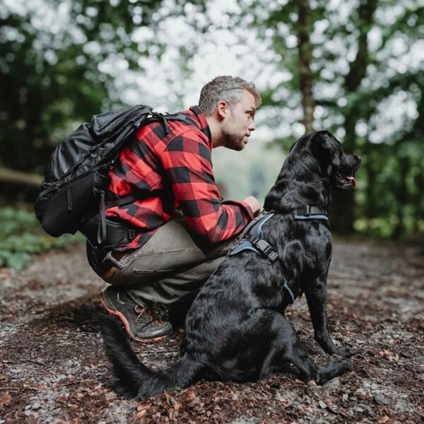 Hunter Pettorina per Cani Maldon Up Petrolio/Grigio Riflettente