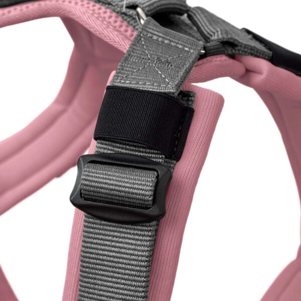 Hunter Pettorina per Cani Maldon Up Rosa Antico/Grigio Riflettente
