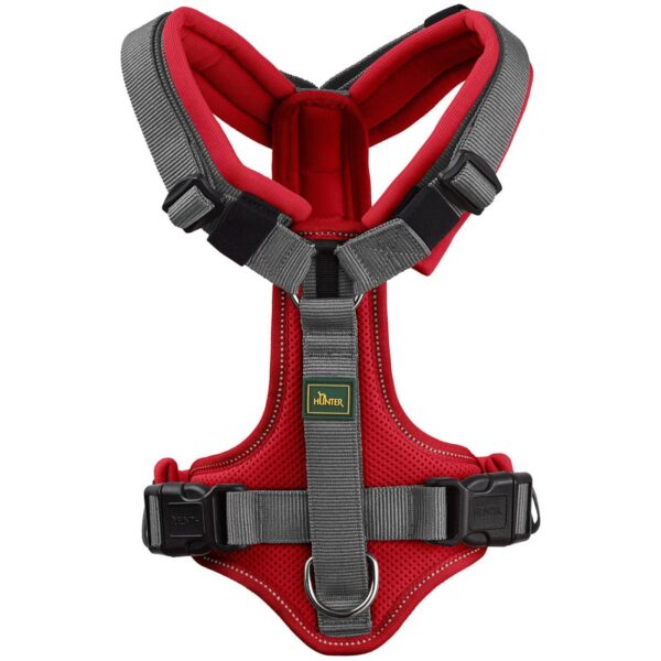 Hunter Pettorina per Cani Maldon Up Rosso/Grigio Riflettente