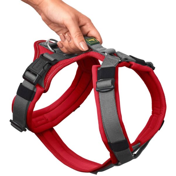 Hunter Pettorina per Cani Maldon Up Rosso/Grigio Riflettente