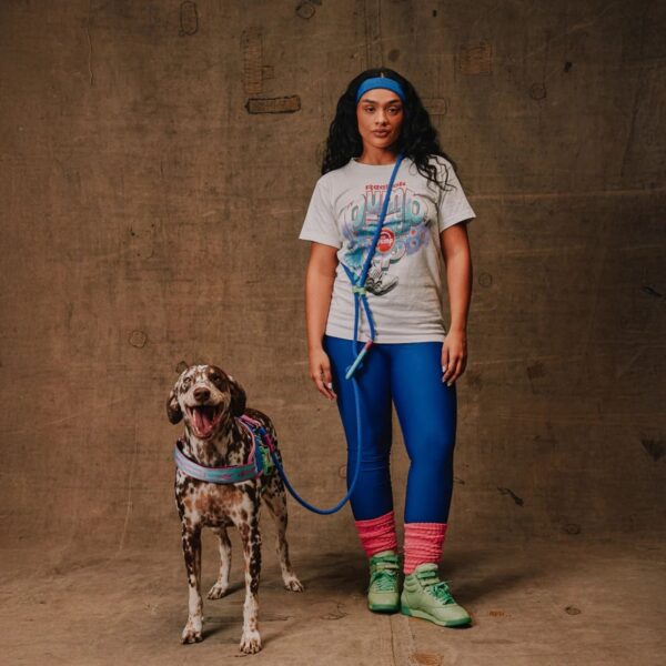 Zee.Dog Guinzaglio per Cani Mani Libere Reebok Aerobic