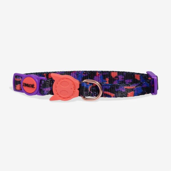 Zee.Cat Collare per Gatti Regolabile Reebok Court 20 - 30 cm
