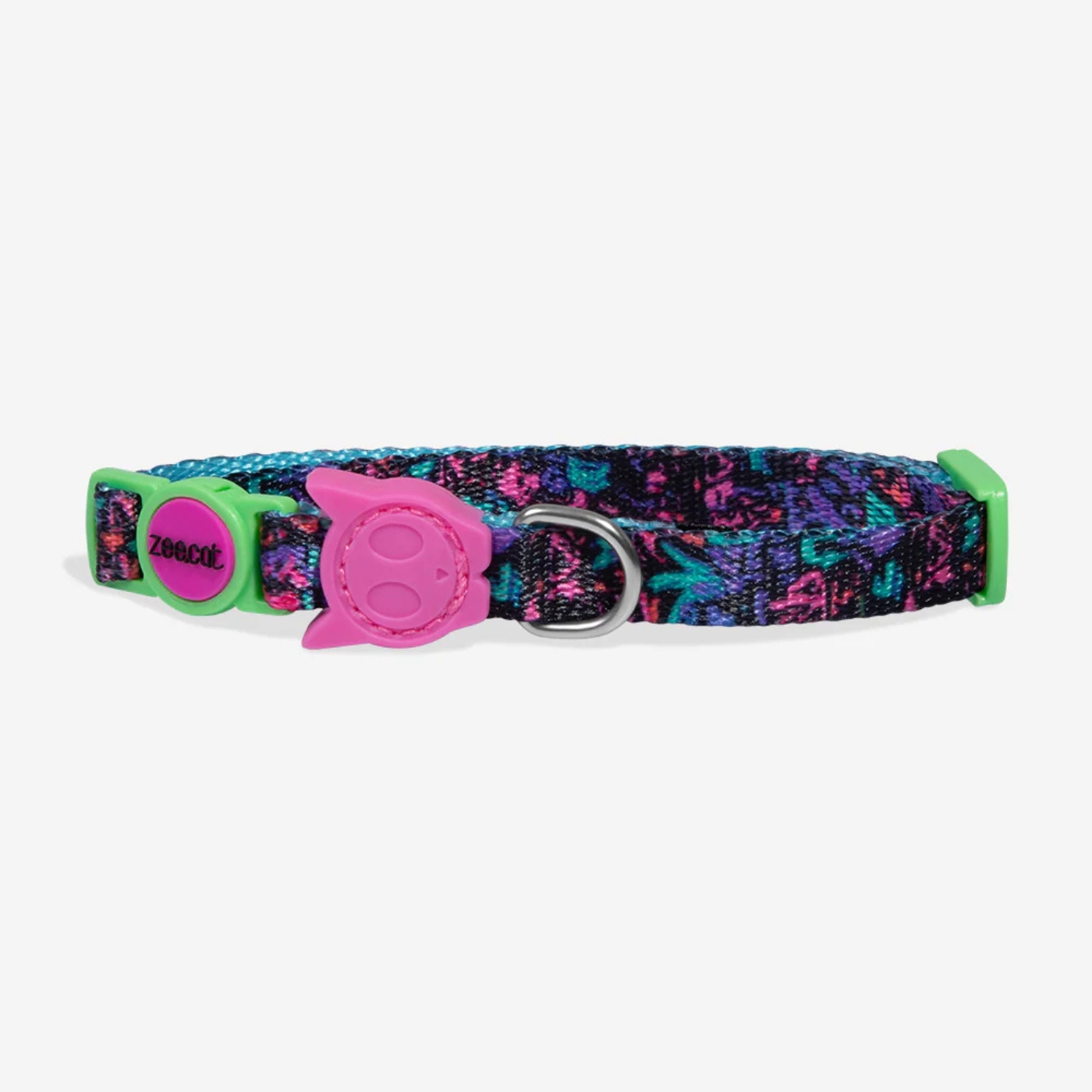 Zee.Cat Collare per Gatti Regolabile Reebok Aerobic 20 - 30 cm