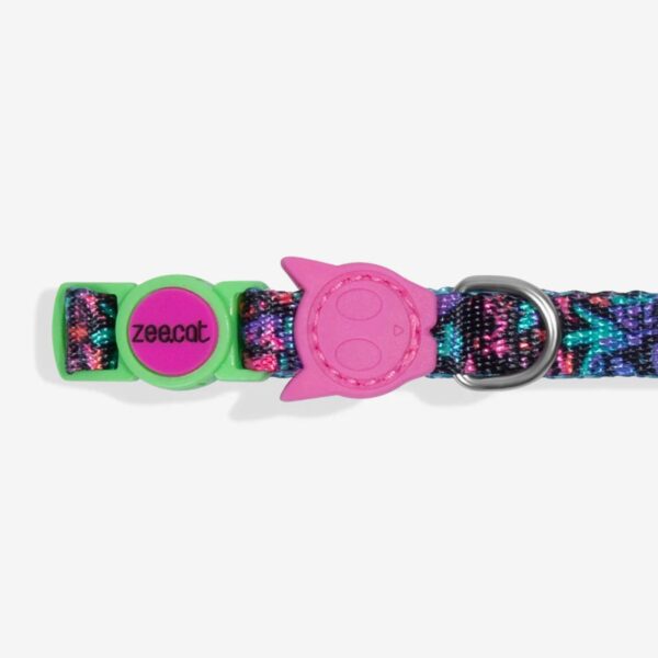 Zee.Cat Collare per Gatti Regolabile Reebok Aerobic 20 - 30 cm